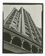 visually distinctive original 1892 exterior adler and sullivan schiller building or garrick theater terra cotta facade spandrel panel