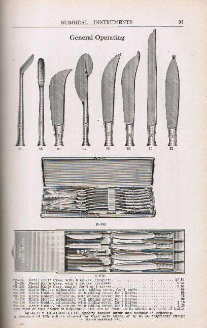heavily illustrated early 20th century william v. willis and company second edition "surgical catalogue"