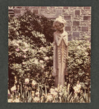 limited edition frank lloyd wright and alfonso iannelli-designed patinated composite midway gardens sprite or "spindle" head cast from original