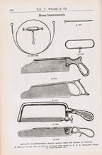heavily illustrated early 20th century william v. willis and company second edition "surgical catalogue"