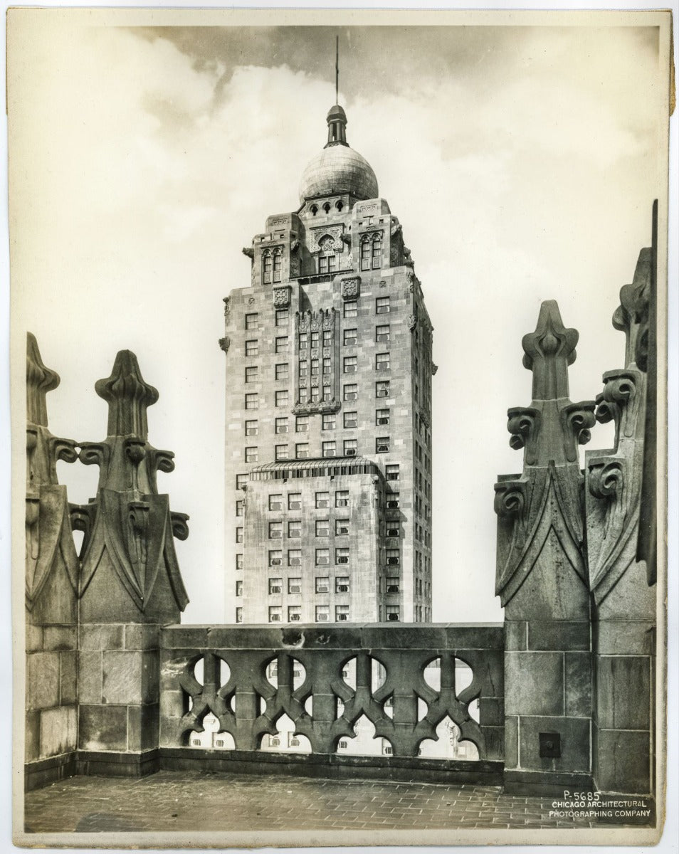 rare c. 1920's american ornamented double-sided cast bronze medinah athletic club exterior entrance door grille with starburst motif shield