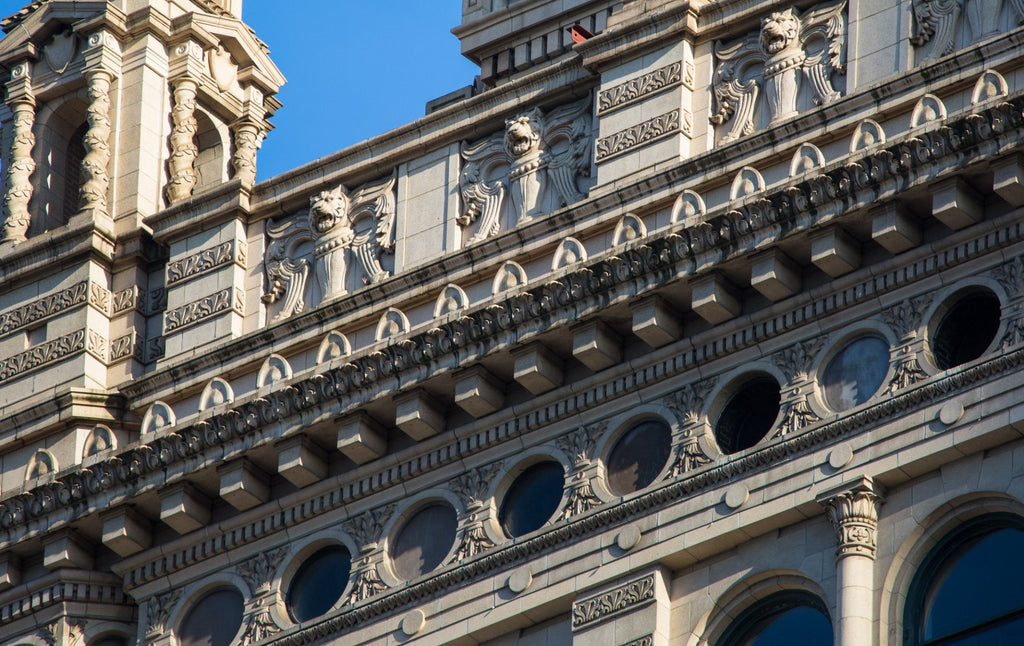 heavy ornamental cast bronze jewelers building interior elevator cab dome ventilation grille