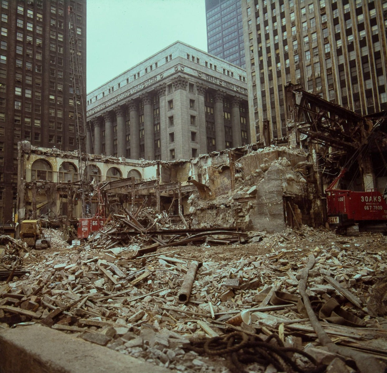 original louis h. sullivan-designed monogrammed polychromed plaster panel salvaged from 1894 chicago stock exchange trading room in 1972