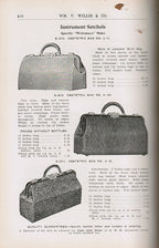 heavily illustrated early 20th century william v. willis and company second edition "surgical catalogue"