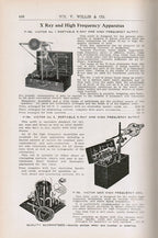 heavily illustrated early 20th century william v. willis and company second edition "surgical catalogue"