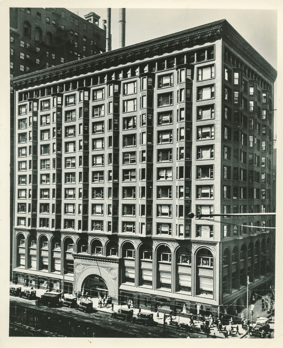 louis h. sullivan-designed ornamental cast iron copper-plated chicago stock exchange elevator surround panel