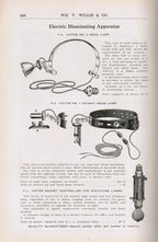 heavily illustrated early 20th century william v. willis and company second edition "surgical catalogue"