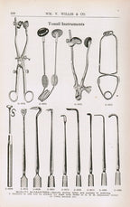 heavily illustrated early 20th century william v. willis and company second edition "surgical catalogue"