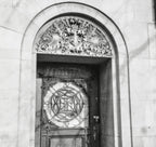 hard to find original ornamental cast bronze "kelp" pattern 1890s doorknob fabricated by yale and towne company