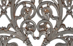extremely rare and amazingly executed john wellborn root-designed cast and wrought ornamental wrought iron kansas city board of trade building transom panel