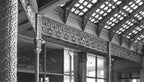 extremely rare and amazingly executed john wellborn root-designed cast and wrought ornamental wrought iron kansas city board of trade building transom panel
