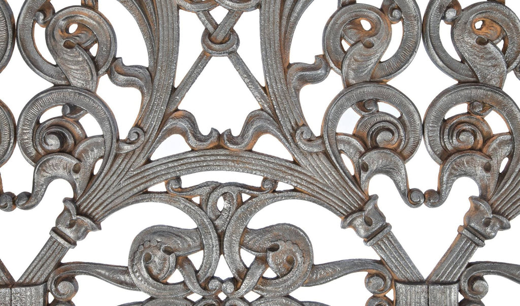 extremely rare and amazingly executed john wellborn root-designed cast and wrought ornamental wrought iron kansas city board of trade building transom panel