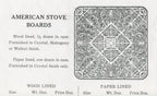 rare original and profusely illustrated color american stoveboard company catalog
