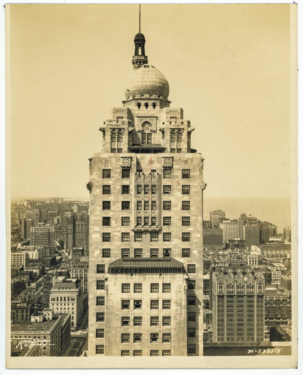 rare c. 1920's american ornamented double-sided cast bronze medinah athletic club exterior entrance door grille with starburst motif shield