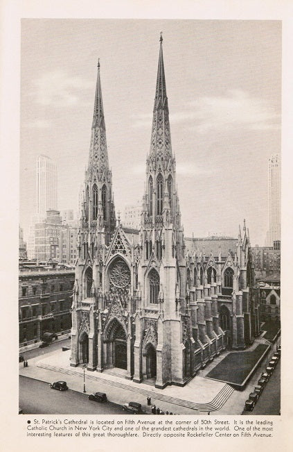 out of print original early 20th century photo-booklet containing several views of beautiful new york " the wonder city"