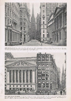 intact softbound early 20th century original "new york illustrated" black and white promotional photographic booklet