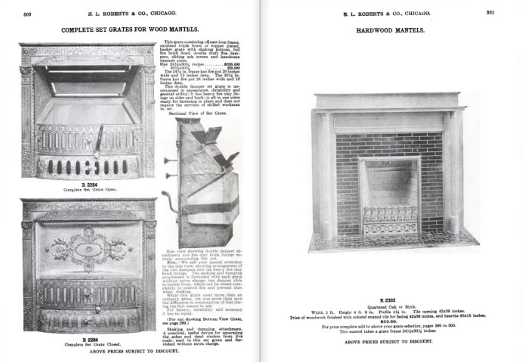 well-maintained 19th century solid birch wood interior residential salvaged chicago fireplace mantel with mostly uniform finish and intact beveled edge back mirror