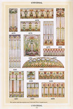 out of print early 20th century universal millwork design book no.20, distributed by american sash and door company, kansas city, m.o. and united sash and door co. witchita, k.s.