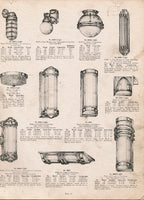 rare early 20th century branham, mareck and duepner, inc. commercial lighting catalog no. 39