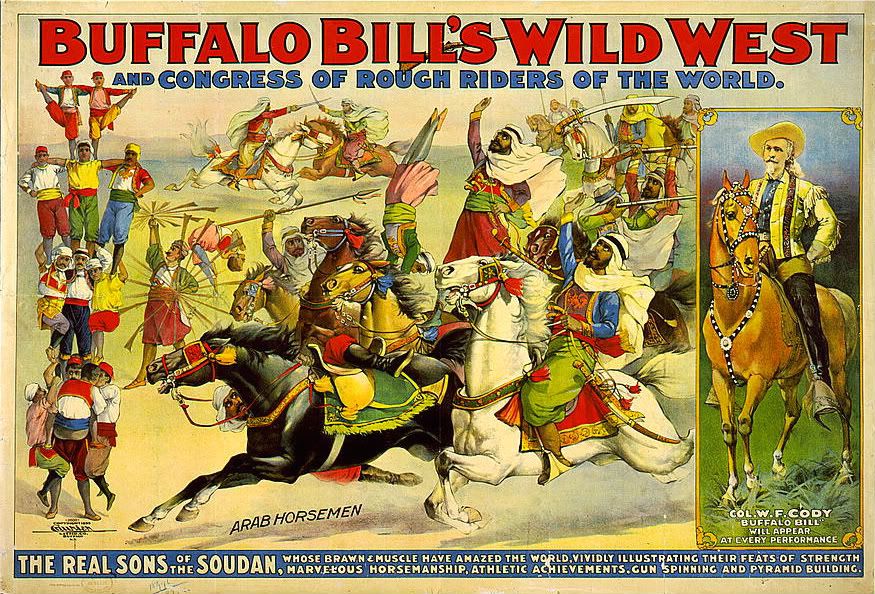 original c. 1888-92 graphite pencil portrait of the famous william f. "buffalo bill" cody by artist odin j. oyen