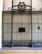 museum-quality 1896 charles atwood or peter weber-designed interior fisher building elevator floor indicator with original bronze numbers