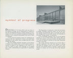 rare original s.r. crown hall dedication program booklet  issued to those attending the ceremony held on april 30th, 1956
