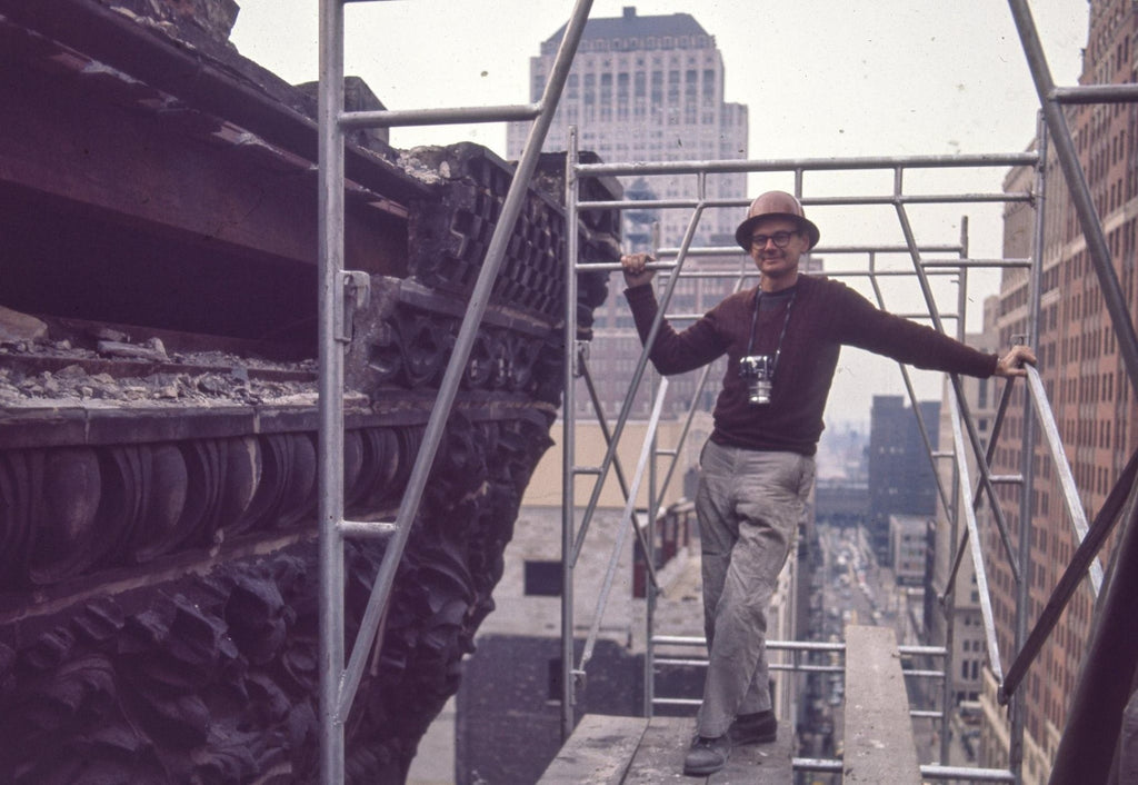 original louis h. sullivan-designed monogrammed polychromed plaster panel salvaged from 1894 chicago stock exchange trading room in 1972