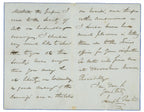 original dated and signed 1850 letter by london's crystal palace architect joseph paxton