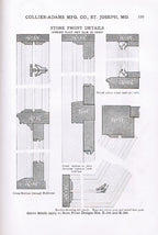 turn of the century collier-adams manufacturing company millwork "catalogue no. 30"