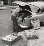 original red slip glazed 1884 louis h. sullivan-designed martin barbe residence terra cotta block