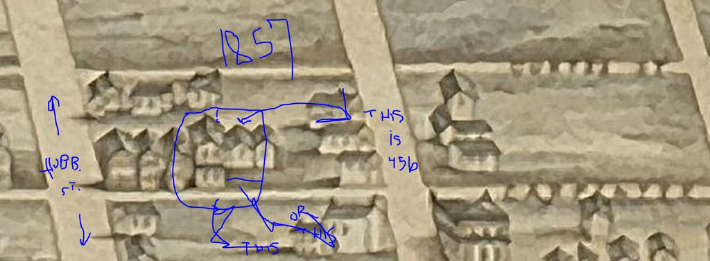 slightly cleaned one of a kind c. 1855 original and intact john kent russell house white pine wood oversized chicago balloon frame sill plate mortise segment