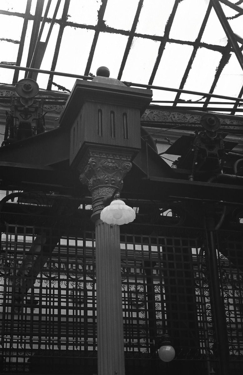 hard to find and historically important original edward townsend mix metropolitan building interior baluster grille