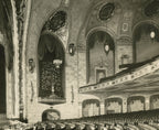 three original 8-x 10 silver gelatin prints of detroit's non-extant hollywood theater from the architectural office of graven and mayger