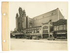 three original 8-x 10 silver gelatin prints of detroit's non-extant hollywood theater from the architectural office of graven and mayger