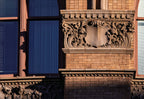 original 1895 henry c. koch-designed buff-colored terra cotta balustrade from milwaukee city hall