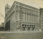 1888-90 original louis h. sullivan-designed cast plaster interior auditorium building salvaged chicago fragment
