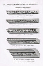turn of the century collier-adams manufacturing company millwork "catalogue no. 30"