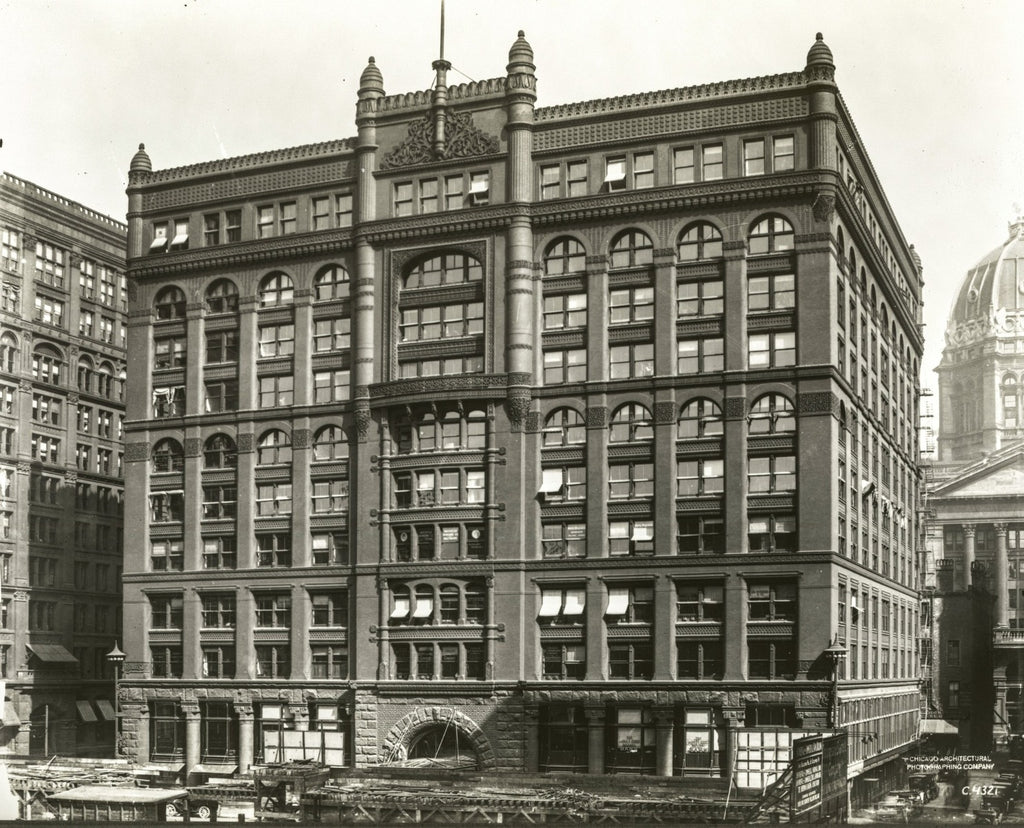 matching set of john wellborn root-designed 1888 cast iron chicago rookery building office door hinges with bower-barff finish