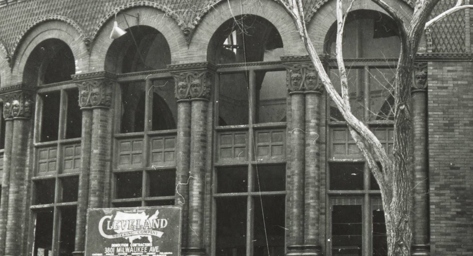 salvaged cast plaster interior church of the covenant (burnham and root) column capital salvaged by david norris