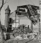 salvaged cast plaster interior church of the covenant (burnham and root) column capital salvaged by david norris