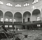 salvaged cast plaster interior church of the covenant (burnham and root) column capital salvaged by david norris