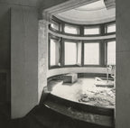 john wellborn root-designed anderson pressed block salvaged from burnham and root's 1885 edwin e. ayer residence during demolition in 1966