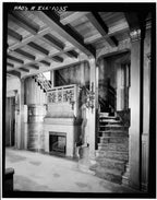 john wellborn root-designed anderson pressed block salvaged from burnham and root's 1885 edwin e. ayer residence during demolition in 1966