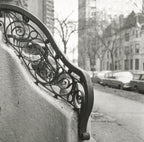 john wellborn root-designed anderson pressed block salvaged from burnham and root's 1885 edwin e. ayer residence during demolition in 1966