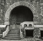 john wellborn root-designed anderson pressed block salvaged from burnham and root's 1885 edwin e. ayer residence during demolition in 1966