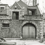 john wellborn root-designed anderson pressed block salvaged from burnham and root's 1885 edwin e. ayer residence during demolition in 1966