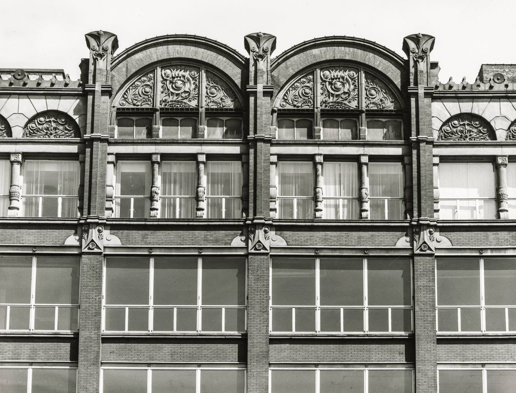 original 1884 adler and sullivan troescher building exterior terra cotta salvaged fragment