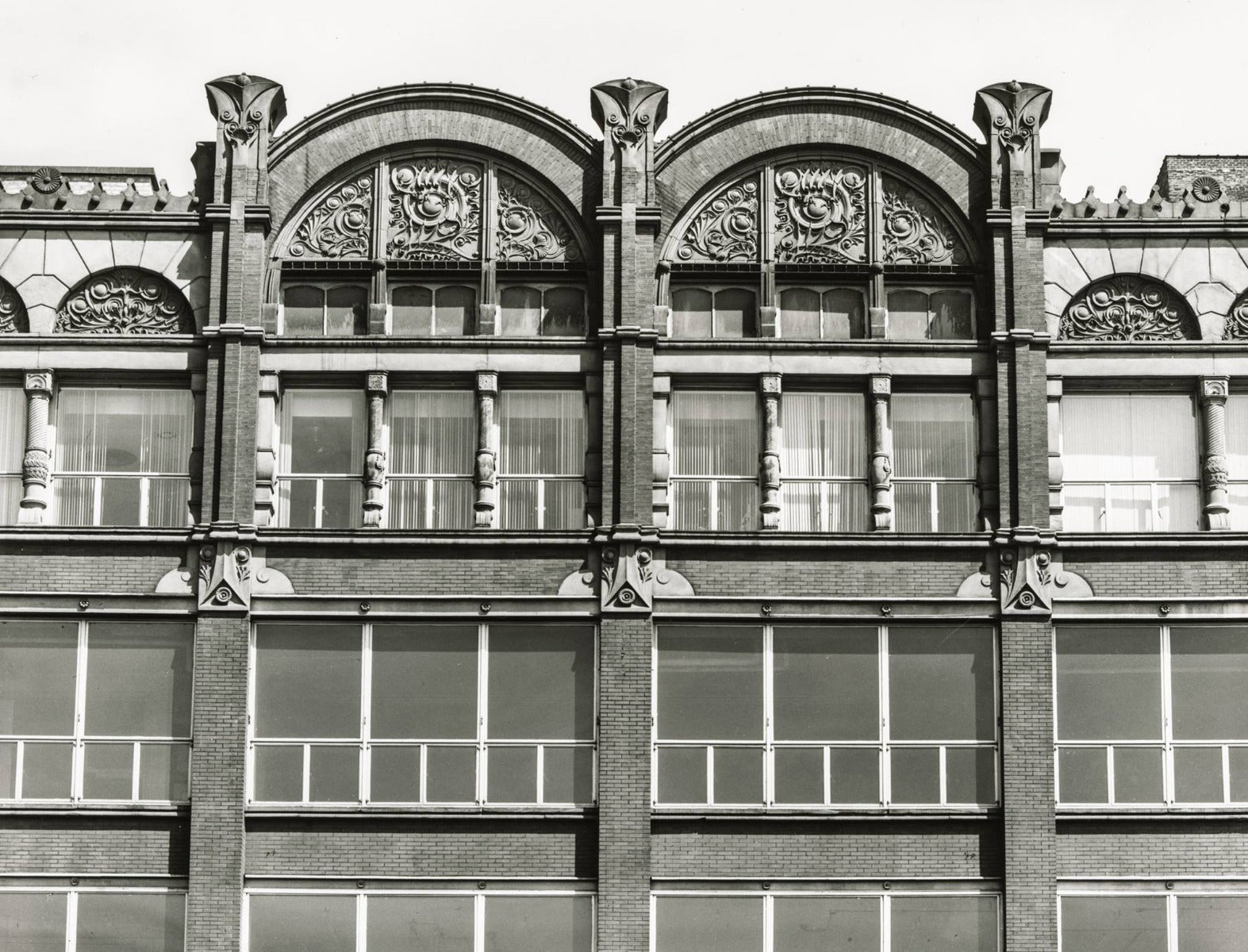 original 1884 adler and sullivan troescher building exterior terra cotta salvaged fragment