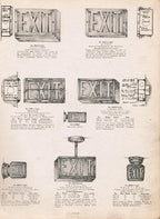 rare early 20th century branham, mareck and duepner, inc. commercial lighting catalog no. 39