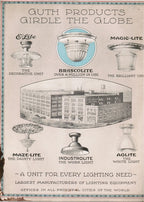 original c. 1925 edwin f. guth company lighting equipment catalog no. 15